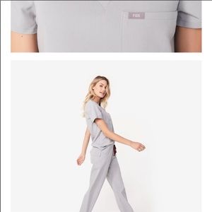 FIGS Casma 3 pocket top NWOT